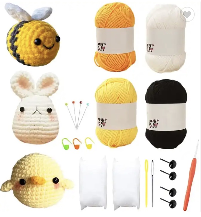 Chick Crochet Kit for Beginners